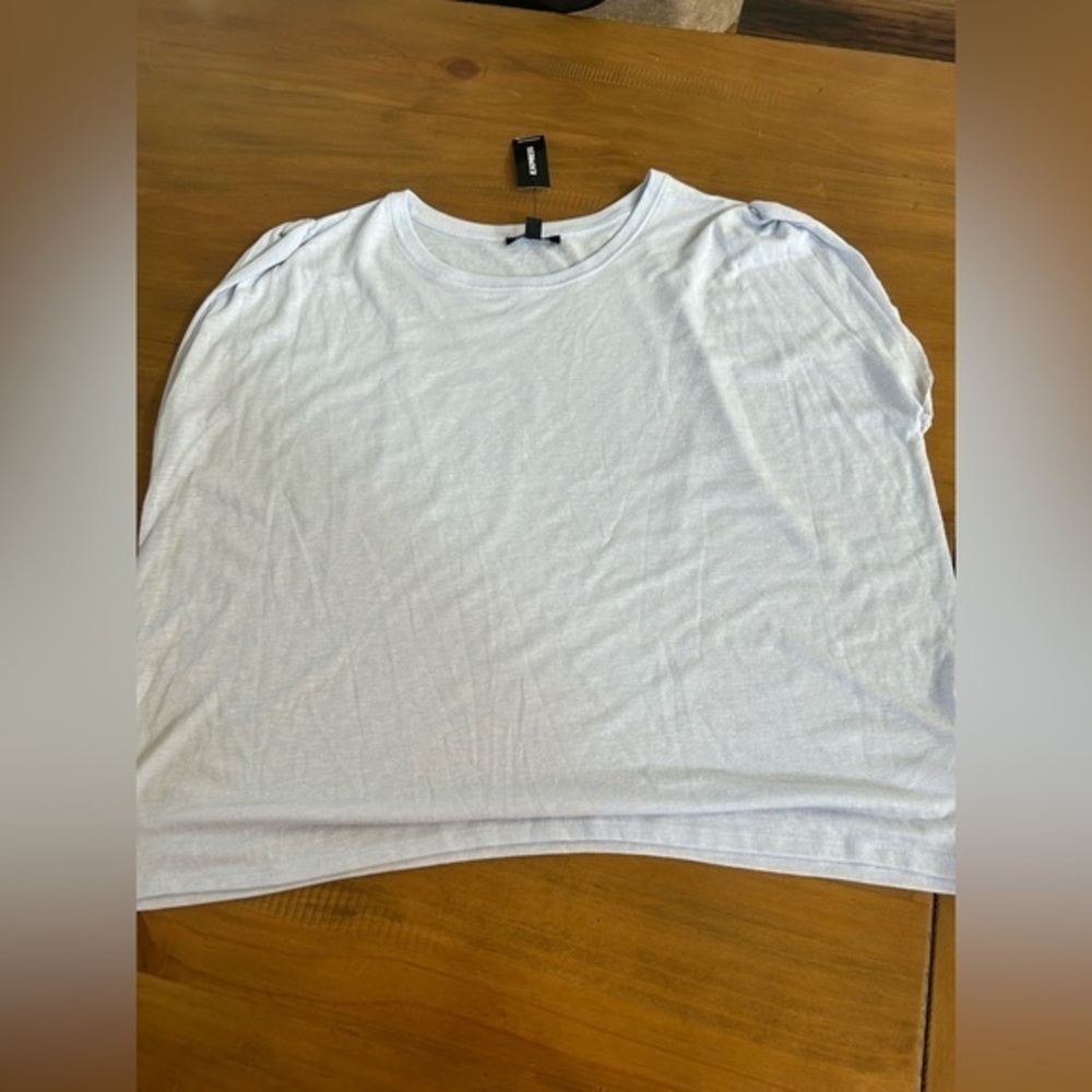 NWT Express Light Blue Sleeveless Top